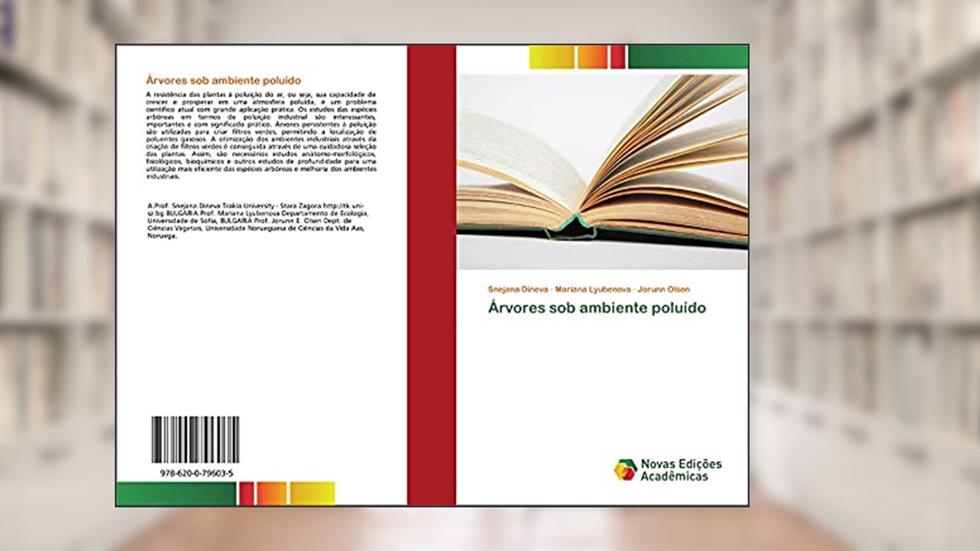Árvores sob ambiente poluído, do autor Snejana Dineva; Mariana Lyubenova; Jorunn Olsen