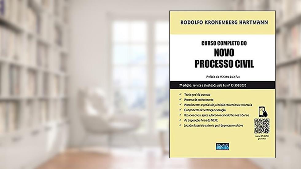 Curso Completo Do Novo Processo Civil, do autor Rodolfo Hartmann