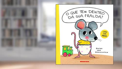 Capa de O que tem dentro da sua fralda?, do autor Guido van Genechten