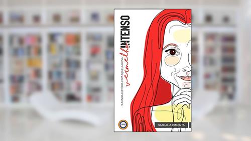 Capa de Vermelho Intenso: A minha história com aquela Ruiva, do autor Nathália Pimenta