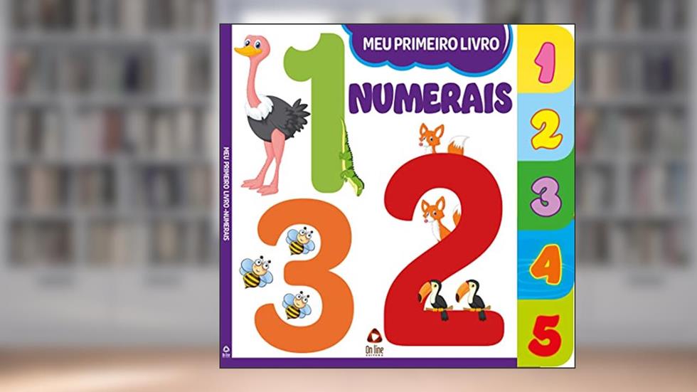 Meu Primeiro Livro - Numerais, do autor On Line Editora