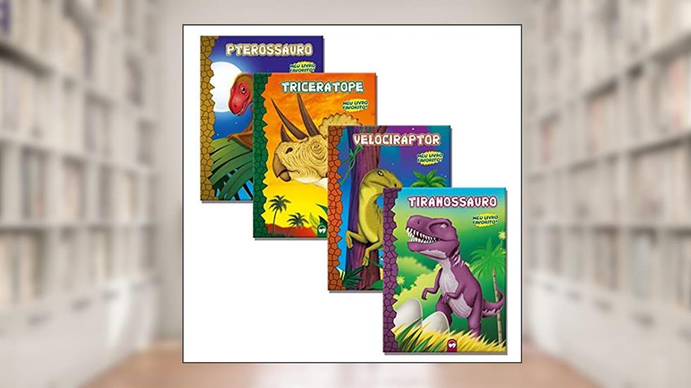KIT PARA MENINOS - DINOSSAUROS, do autor Vale das Letras