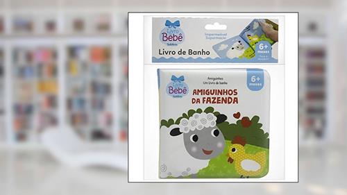 Capa de Amiguinhos - Um Livro de Banho: Amiguinhos da Fazenda, do autor Roberto Belli