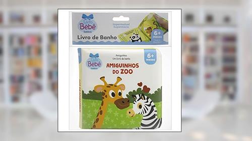 Capa de Amiguinhos - Um Livro de Banho: Amiguinhos do Zoo, do autor Roberto Belli