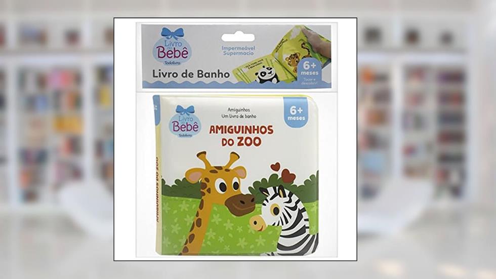 Amiguinhos - Um Livro de Banho: Amiguinhos do Zoo, do autor Roberto Belli