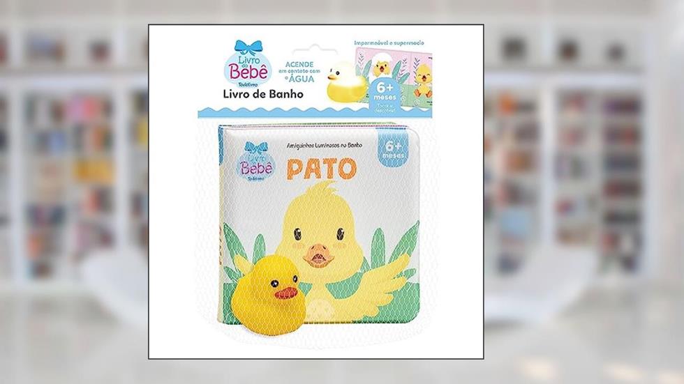 Amiguinhos Luminosos no banho: Pato, do autor Todolivro
