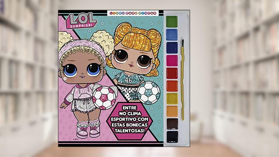 LOL Surprise! Livro para Pintar com Aquarela, do autor On Line Editora