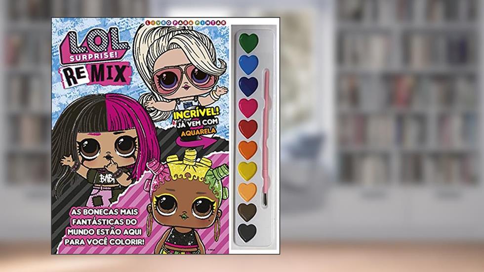LOL Surprise Livro para Pintar com Aquarela, do autor Online Editora
