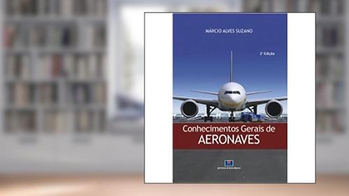 Capa de Conhecimentos Gerais de Aeronaves, do autor Márcio Alves Suzano