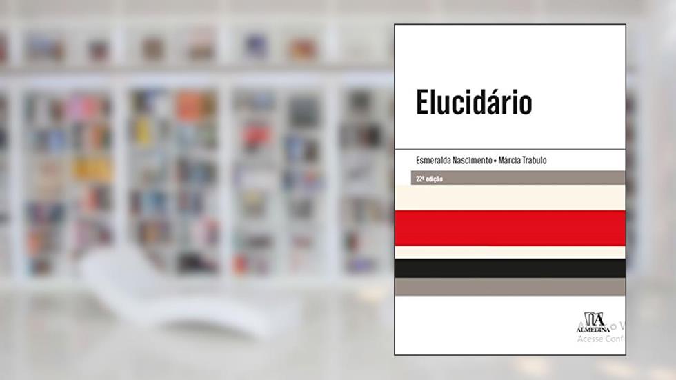 Elucidário, do autor Esmeralda Nascimento; Marcia Trabulo