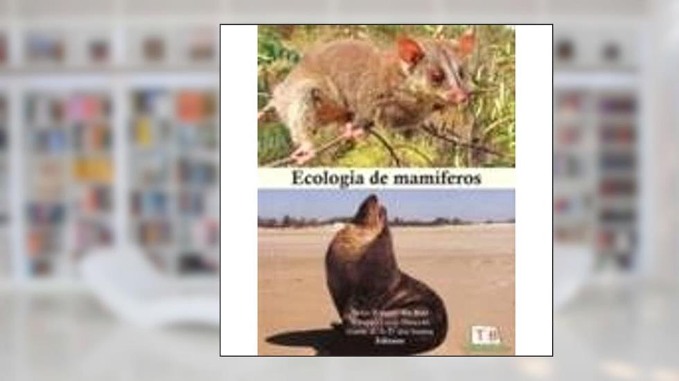 Ecologia de Mamíferos, do autor Nelio Roberto dos Reis