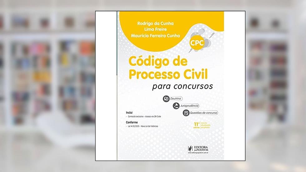 Cpc Para Concursos Codigo De Processo Civil Doutri, do autor Varios Autores
