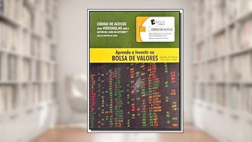 Capa de Aprenda Investir na Bolsa de Valores, do autor LEANDRO HIRT RASSIER