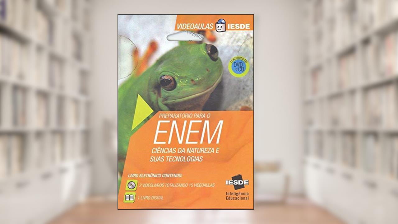 Capa de Preparatório Para O Enem - Ciências Da Natureza E Suas Tecnologias - Vídeoaula Iesde - CD-ROM E Dvd, do autor IESDE