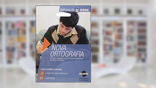 Capa de Nova Ortografia - Vídeoaula Iesde - CD-ROM + Dvd, do autor 0