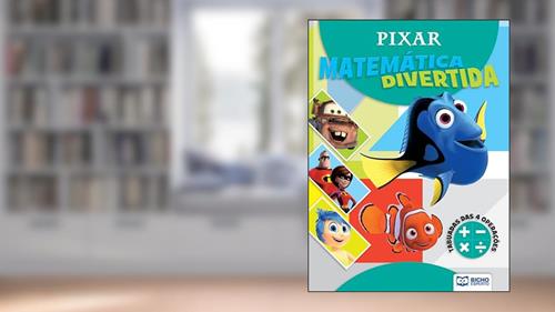 Capa de Matemática Divertida Disney Pixar - Tabuada das 4 Operações, do autor Jeferson Ferreira