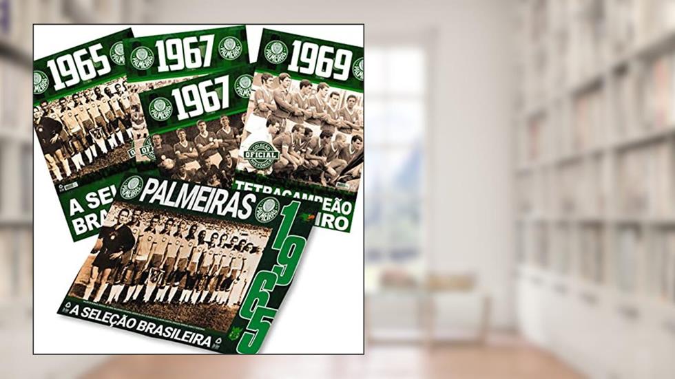 Palmeiras Coleção Oficial Histórica - 4 pôsteres (Edições 5, 6, 7 e 8), do autor On Line Editora