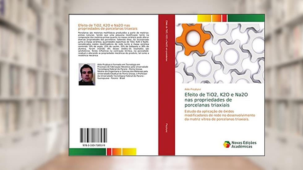 Efeito de TiO2, K2O e Na2O nas propriedades de porcelanas triaxiais: Estudo da aplicação de óxidos modificadores de rede no desenvolvimento da matriz vítrea de porcelanas triaxiais., do autor Aldo Przybysz