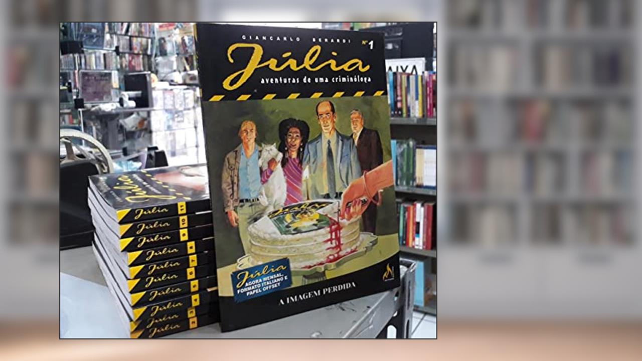 Júlia Nova Série Vol. 01: A imagem perdida, do autor Giancarlo Berardi; Lorenzo Calza