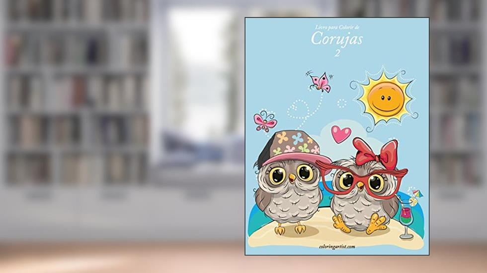 Livro para Colorir de Corujas 2, do autor Nick Snels