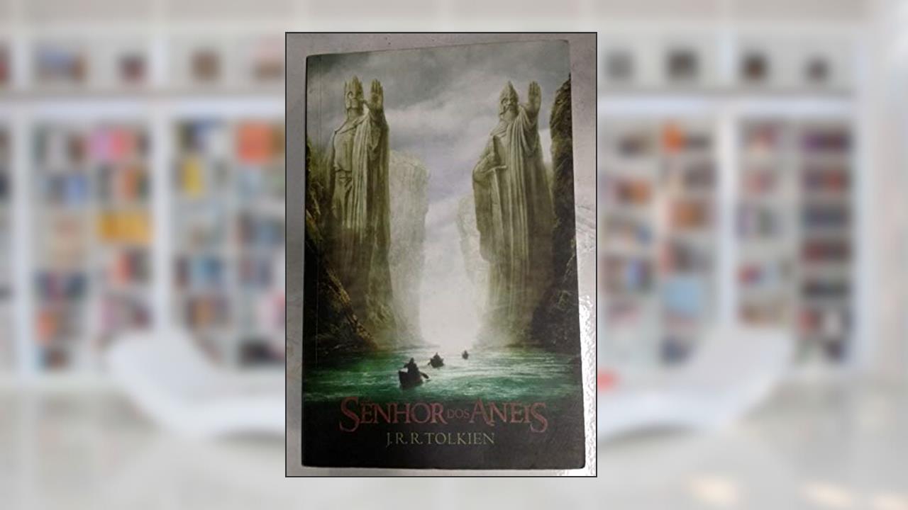 O Senhor dos Anéis. Capa do Filme - Volume Único, do autor J. R. R. Tolkien