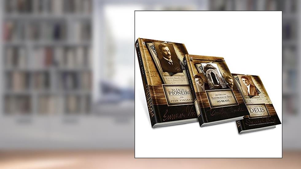 Coleção pioneiros pentecostais - 3 Volumes, do autor CPAD
