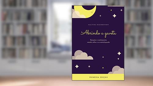 Capa de Abrindo a gaveta: Emoções e sentimentos saindo soltos e se entrelaçando (Portuguese Edition), do autor Malvina Raschkovsky; Michel Raschkovsky Stolnicki