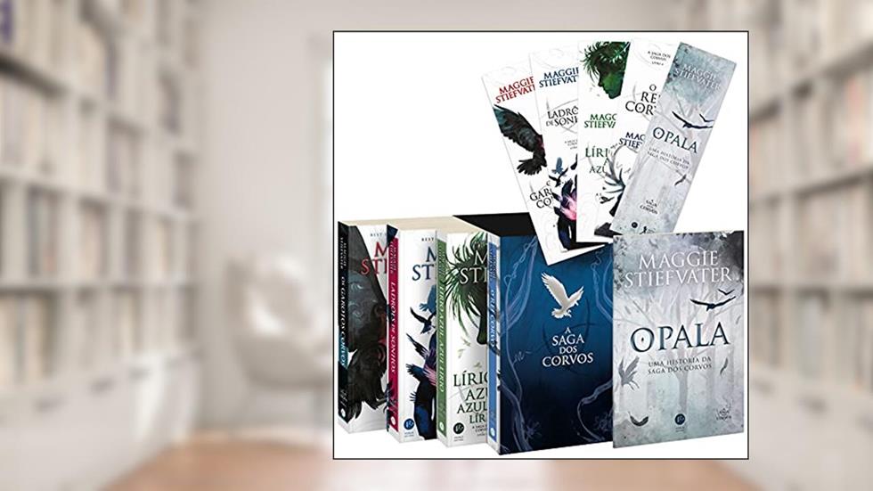 Box A Saga dos Corvos - acompanha marcadores e conto inédito, do autor Maggie Stiefvater
