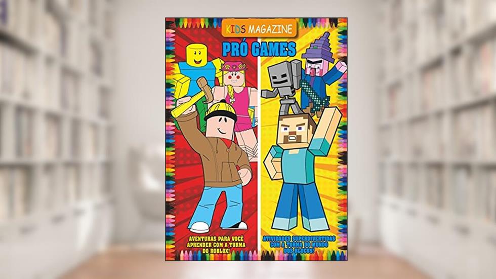 Kids Magazine Pró Games Minecraft + Roblox, do autor On Line Editora