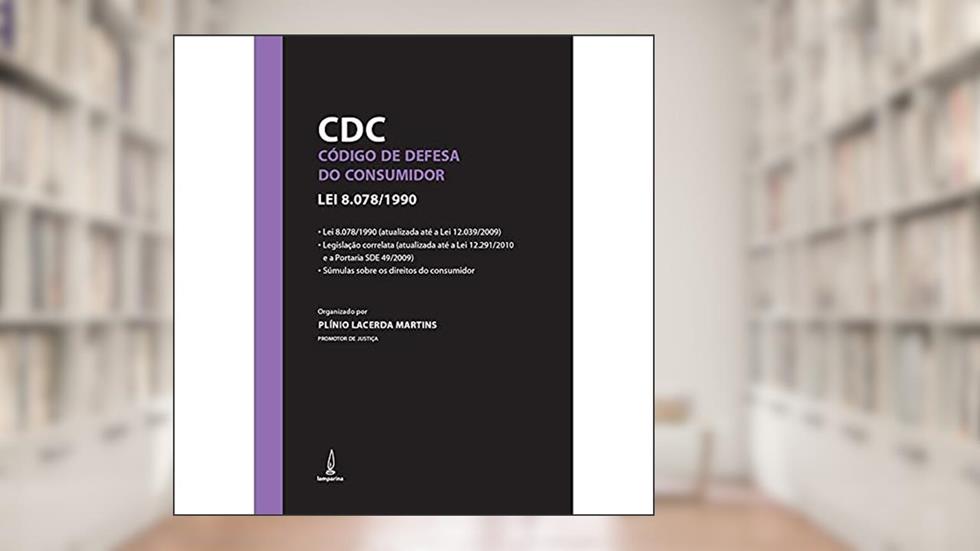 CDC - Código de Defesa do Consumidor: Lei 8.078/1990, do autor Lamparina