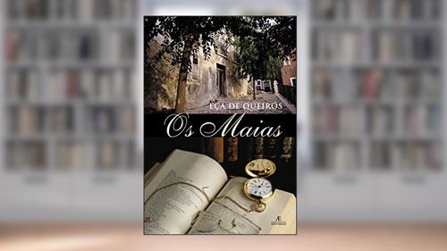 Capa de Os Maias, do autor Eça de Queirós