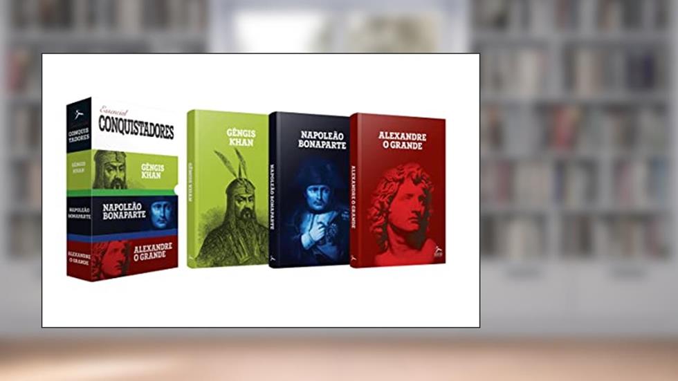 Essencial Conquistadores - Caixa com 3 Volumes, do autor Eduardo Almeida de Araujo