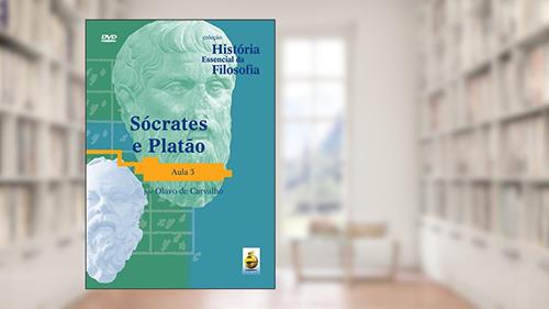 Capa de Sócrates e Platão - Aula 3, do autor Olavo de Carvalho