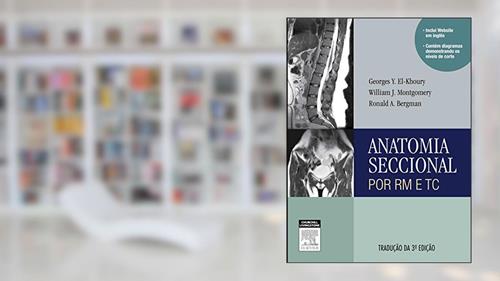 Capa de Anatomia Seccional por RM e TC, do autor Georges Y. El-Khoury