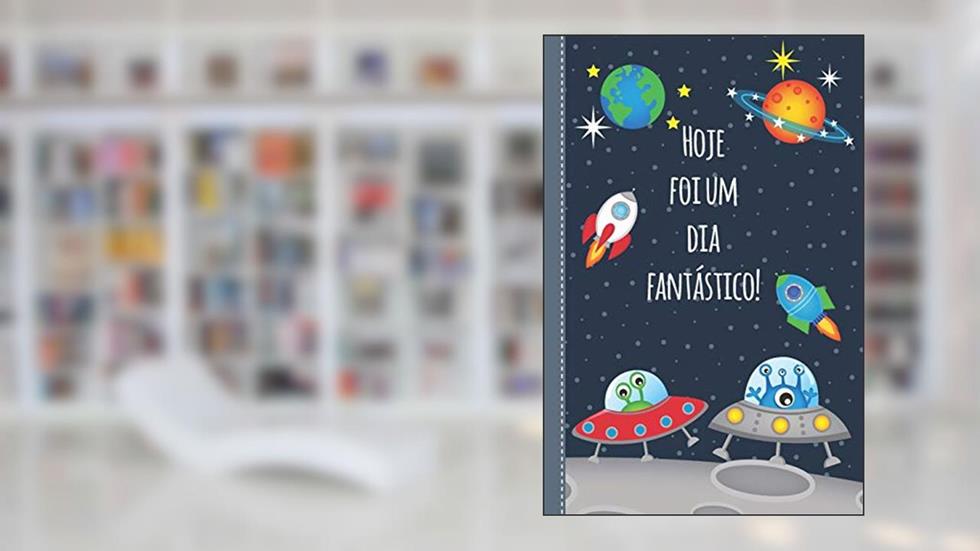 Diário para crianças: Diário positivo para preencher para meninos e meninas - livro de presentes - por 4 meses - design aeroespacial, do autor Happy Grateful Vibes Publishing
