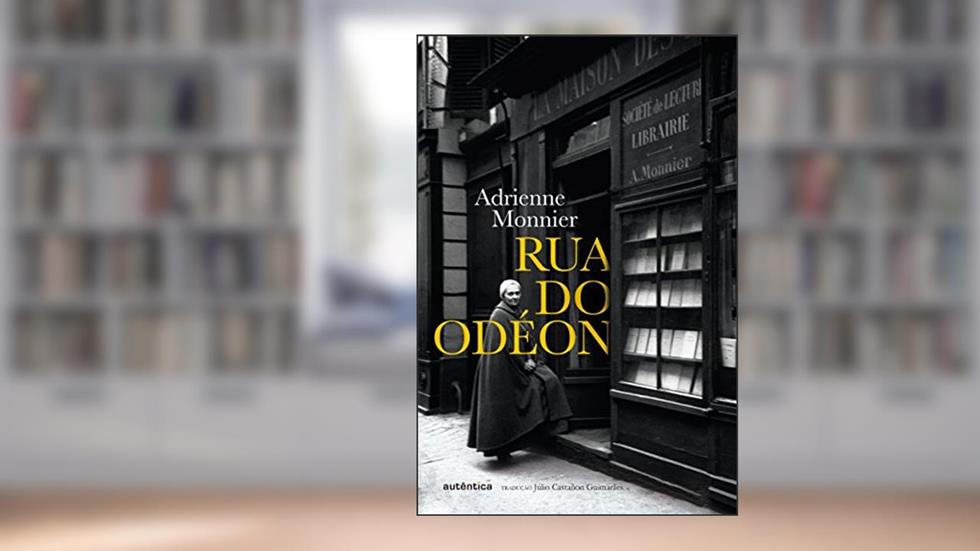 Rua do Odéon, do autor Adrienne Monnier