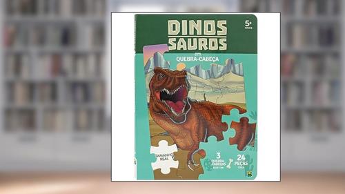 Capa de Dinossauros em Quebra-Cabeça, do autor Todolivro