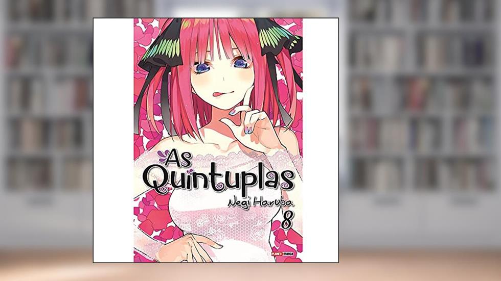 As Quíntuplas Vol. 8, do autor Negi Haruba