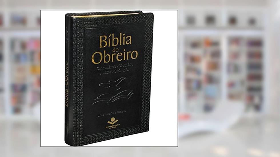 Bíblia do Obreiro Letra Grande - Capa couro sintético: Almeida Revista e Corrigida (ARC) com Letras Vermelhas, do autor Sociedade Bíblica do Brasil