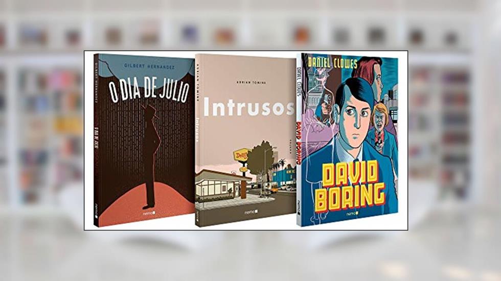 Kit O trio mágico: Clowes, Hernandez, Tomine, do autor Daniel Clowes; Adrian Tomine; Gilbert Hernandez