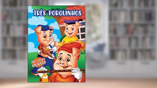 Capa de Os Três Porquinhos: Meu Livro Favorito, do autor Patrícia Amorim