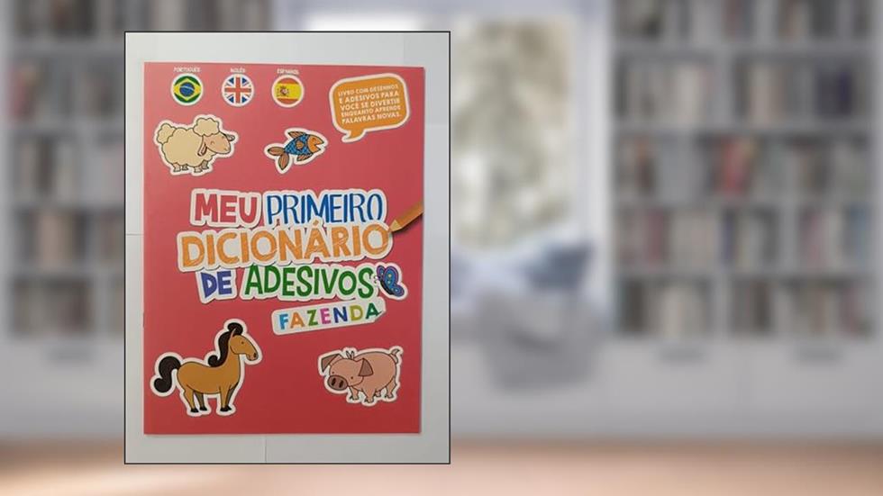 Meu Primeiro dic de Adesivos Fazenda, do autor Pé Da Letra