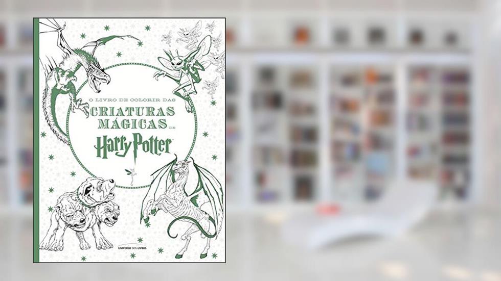 O livro de colorir das criaturas mágicas de Harry Potter, do autor Insight Editions