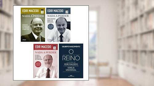 Capa de KIT DE LIVROS EDIR MACEDO IGREJA UNIVERSAL - 4 VOL, do autor DIVERSOS AUTORES