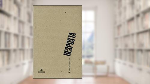 Capa de Resposta, do autor Elisa Nazarian