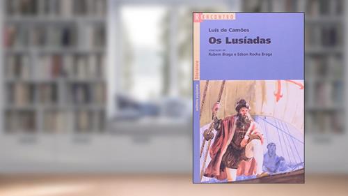 Capa de Os Lusíadas, do autor Rubem Braga; Luís de Camões