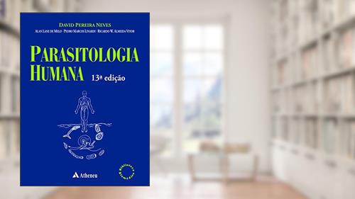 Capa de Parasitologia Humana, do autor David Pereira Neves; Alan Lane De Melo; Pedro Marcos Linardi; Ricardo W. Almeida Vitor
