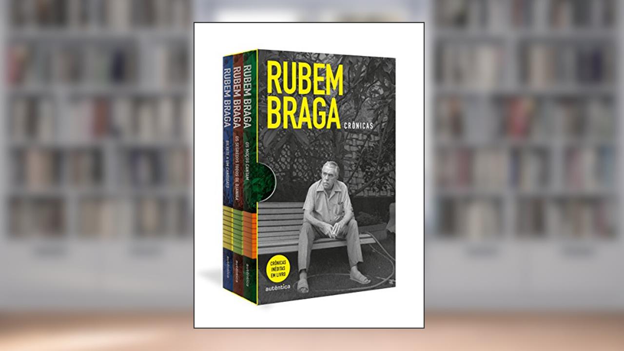 Caixa Rubem Braga: Crônicas, do autor Rubem Braga