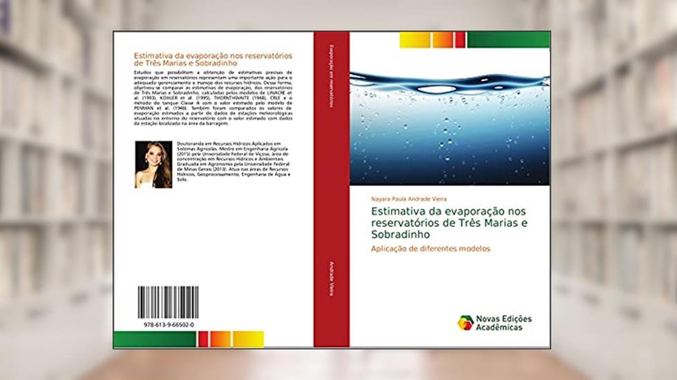 Estimativa da evaporação nos reservatórios de Três Marias e Sobradinho: Aplicação de diferentes modelos, do autor Nayara Paula Andrade Vieira