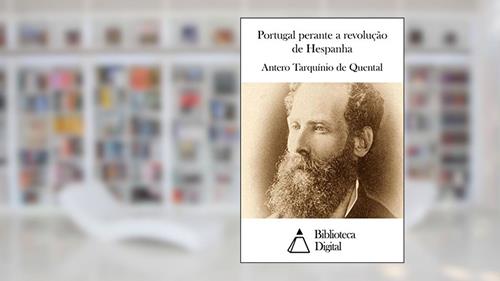 Capa de Portugal perante a revolução de Hespanha, do autor Antero Tarquínio de Quental
